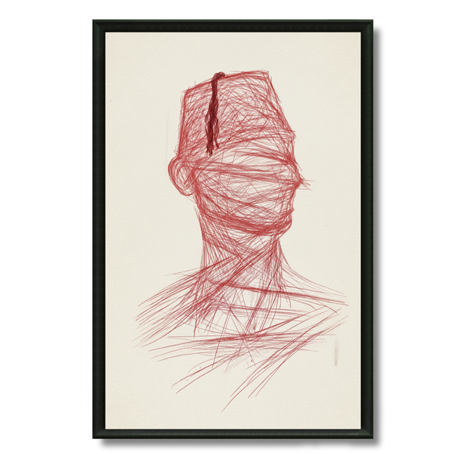 Tableau marocain – Tarbouch Marocain Draw