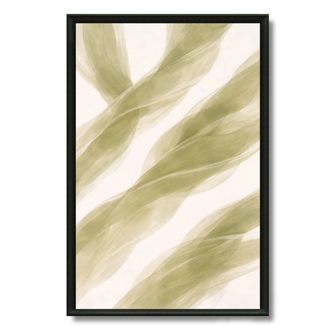 Tableau Abstrait – Vent Vert