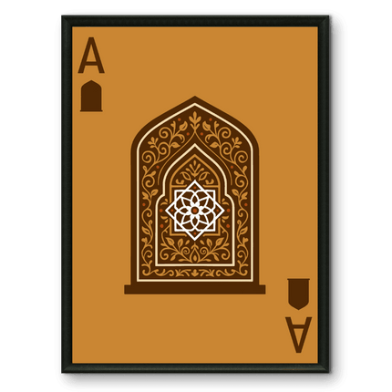 Tableau carte marocaine – As de l'architecture - Kolors France