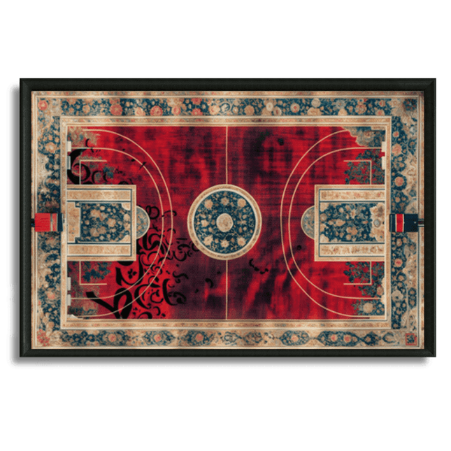 Tableau marocain – Basket x Tapis Marocain - Kolors France