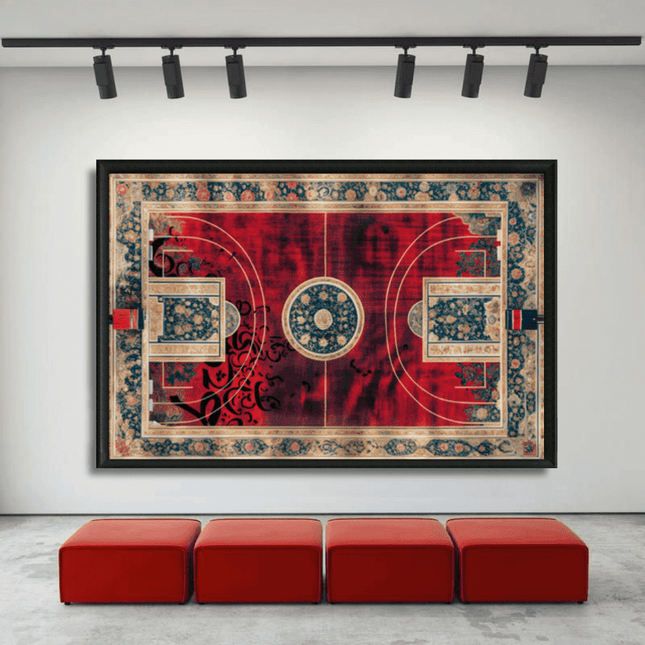 Tableau marocain – Basket x Tapis Marocain - Kolors France