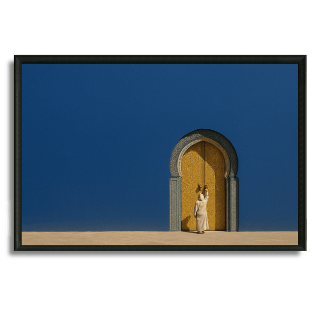 Tableau marocain – Bleu Majestueux - Kolors France