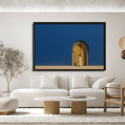 Tableau marocain – Bleu Majestueux - Kolors France