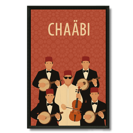 Tableau marocain – Chaâbi - Kolors France