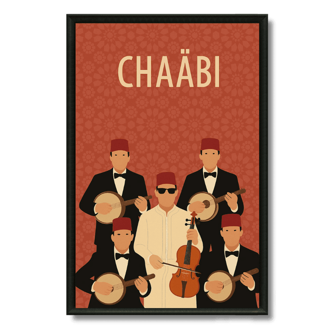 Tableau marocain – Chaâbi - Kolors France
