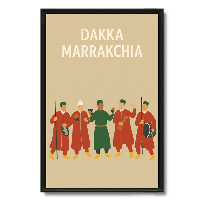 Tableau marocain – Dakka Marrakchia - Kolors France