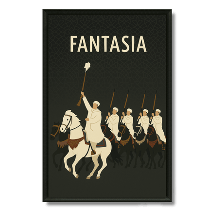 Tableau marocain – Fantasia - Kolors France