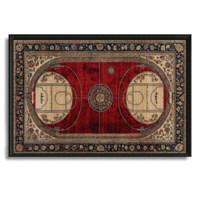 Tableau marocain – Football x Tapis Marocain - Kolors France