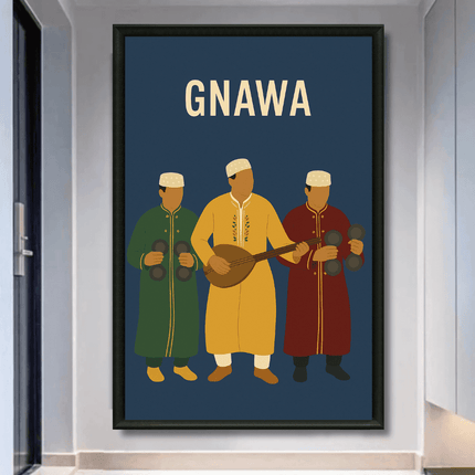 Tableau marocain – Gnawa - Kolors France