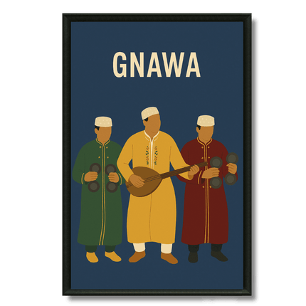 Tableau marocain – Gnawa - Kolors France