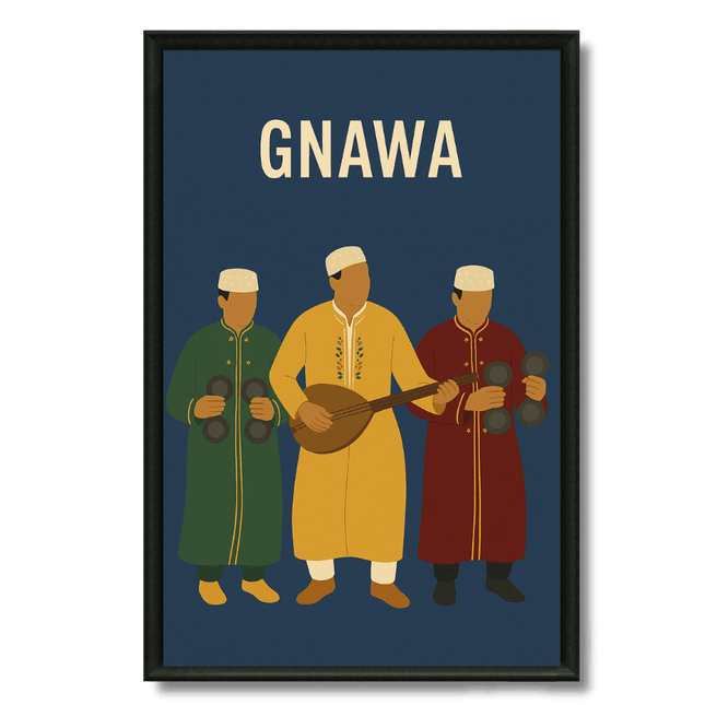 Tableau marocain – Gnawa - Kolors France