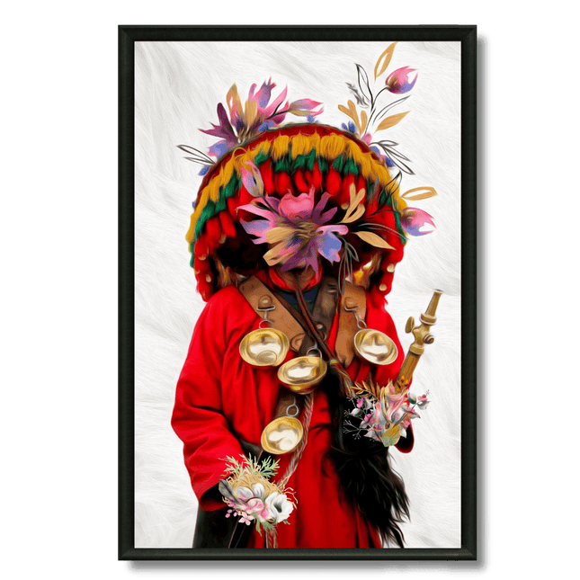 Tableau marocain – Guerrab Fleuri - Kolors France