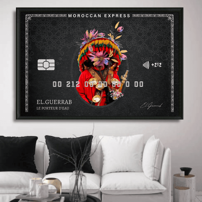 Tableau marocain – Guerrab Moroccan Express - Kolors France