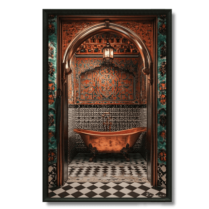 Tableau marocain – Hammam Marocain - Kolors France