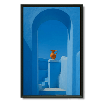 Tableau marocain – la cruche de Chefchaouen - Kolors France