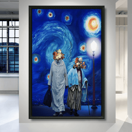 Tableau marocain – L'amour marocain ciel étoilé - Kolors France