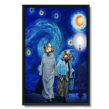 Tableau marocain – L'amour marocain ciel étoilé - Kolors France