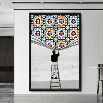 Tableau marocain – L’Artisan du Zellij Art - Kolors France