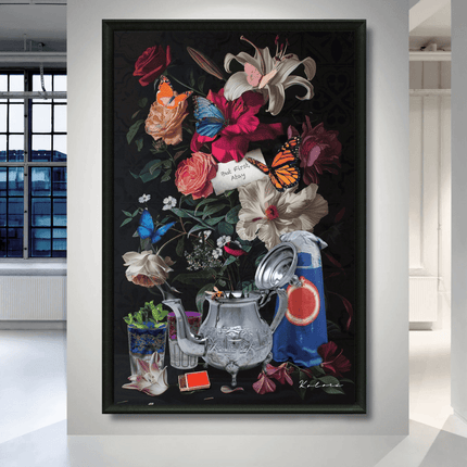 Tableau marocain – Le bouquet du thé Marocain - Kolors France