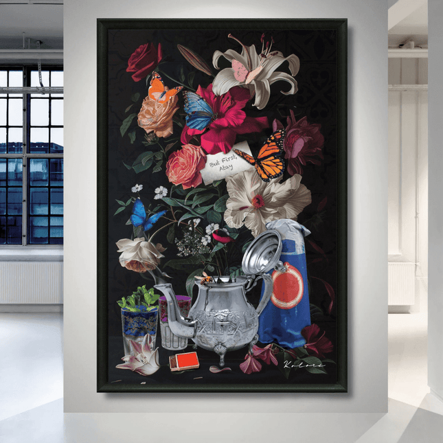 Tableau marocain – Le bouquet du thé Marocain - Kolors France