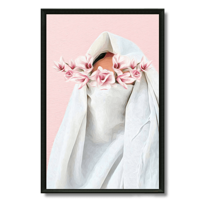 Tableau marocain – Le Haik Rose - Kolors France