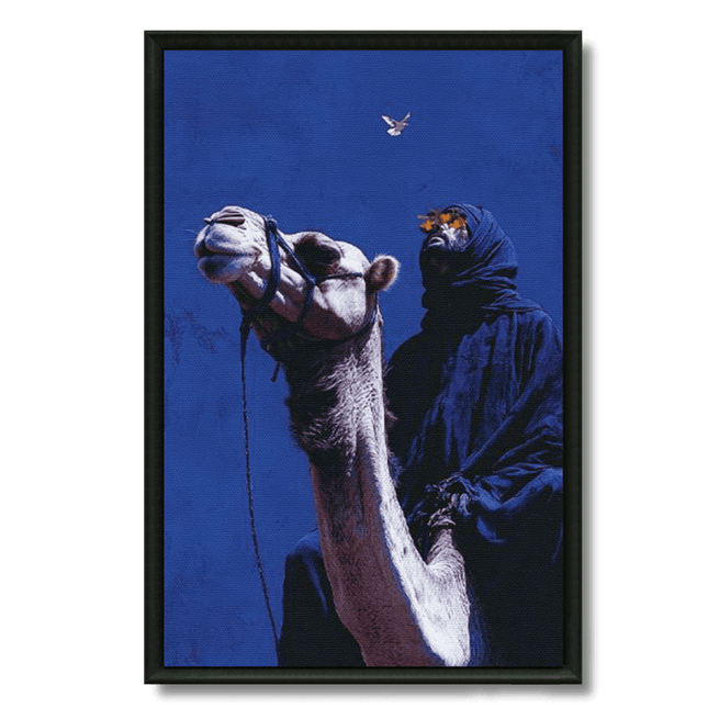 Tableau marocain – Le nomade sahraoui - Kolors France