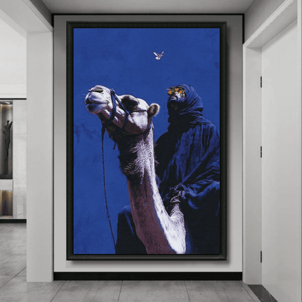 Tableau marocain – Le nomade sahraoui - Kolors France