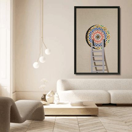 Tableau marocain – L’Échelle du Zellij - Kolors France
