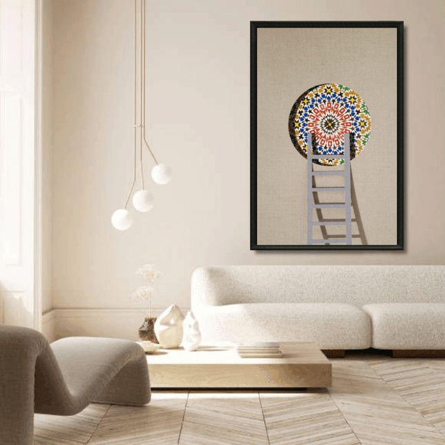 Tableau marocain – L’Échelle du Zellij - Kolors France