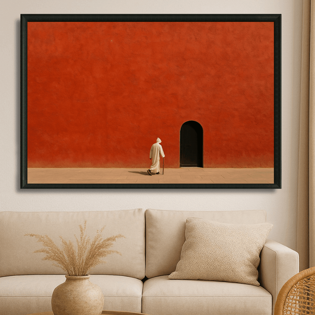 Tableau marche vers le passé marocain détail