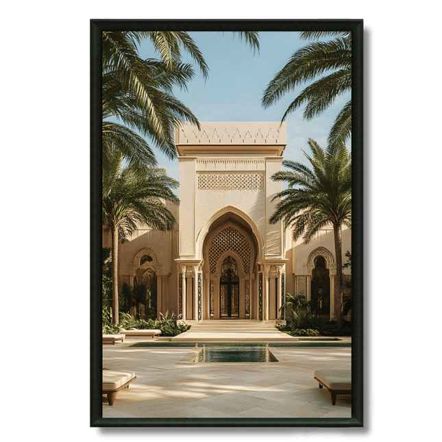 Tableau marocain – Palais des Mille Arches - Kolors France