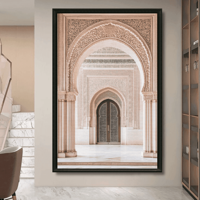Tableau marocain – Porte et Arcades Marocaines - Kolors France
