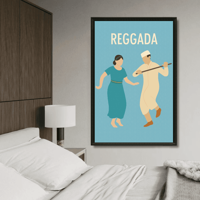 Tableau marocain – Reggada - Kolors France