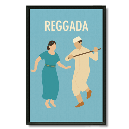 Tableau marocain – Reggada - Kolors France