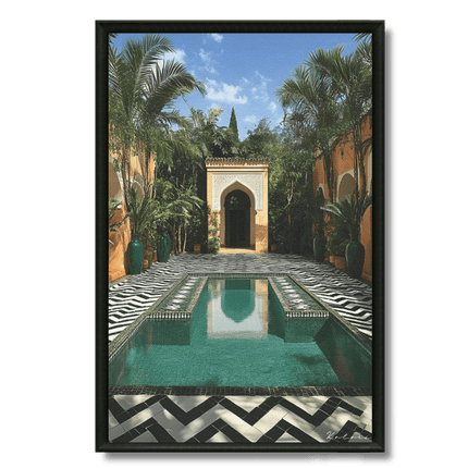 Tableau marocain – Riad Tropical - Kolors France