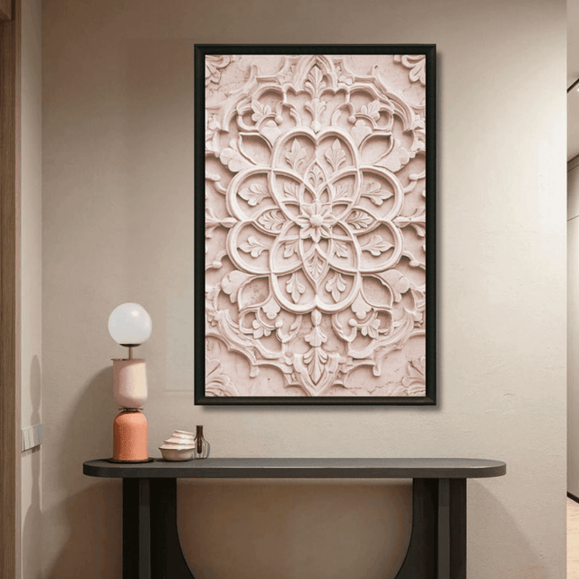 Tableau marocain – Rosace Murale Zellige - Kolors France