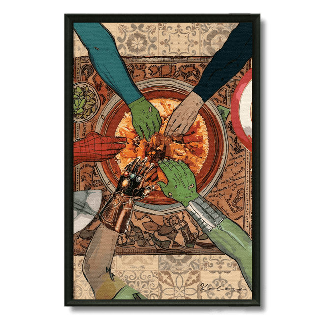 Tableau marocain – Tajine des Héros - Kolors France