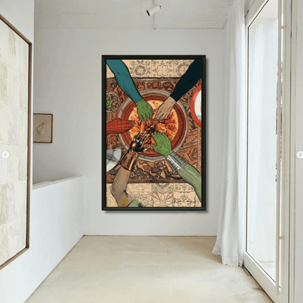 Tableau marocain – Tajine des Héros - Kolors France