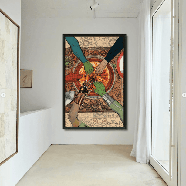 Tableau marocain – Tajine des Héros - Kolors France