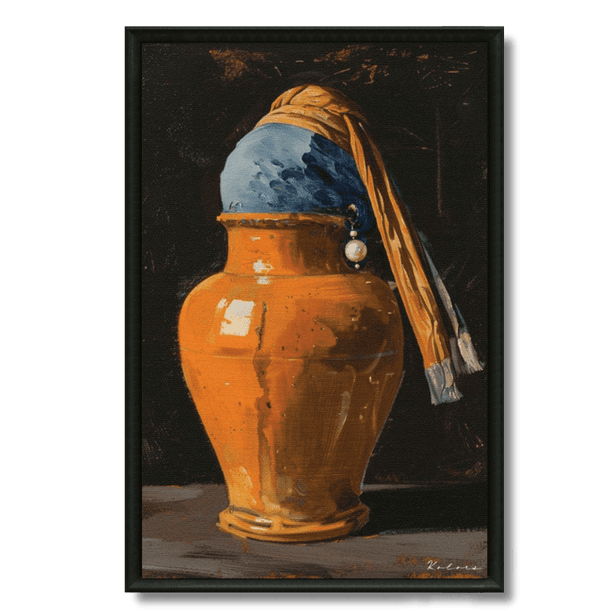 Tableau marocain – Tanjia x Fille à la perle - Kolors France