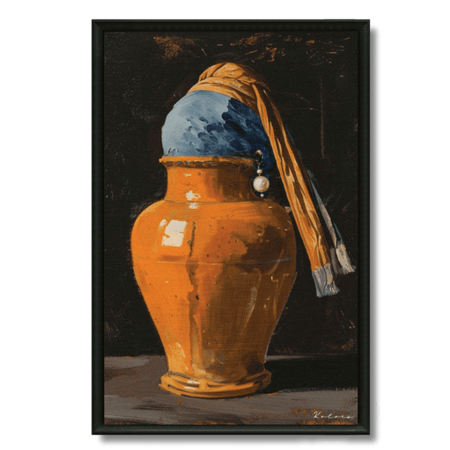 Tableau marocain – Tanjia x Fille à la perle - Kolors France