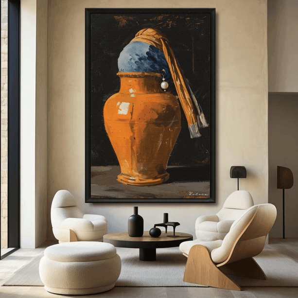 Tableau marocain – Tanjia x Fille à la perle - Kolors France