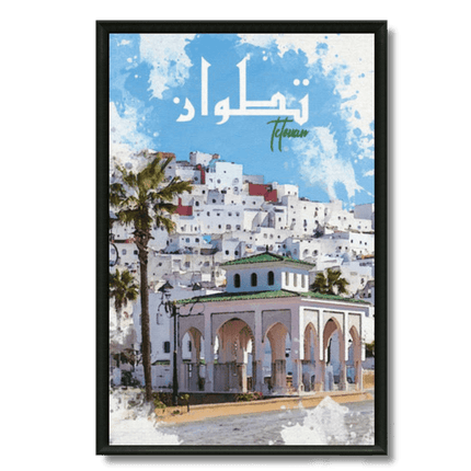 Tetouan ville Tableau - Kolors France