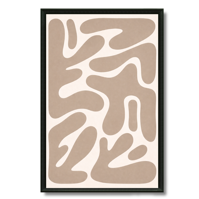 Tableau Art déco – Taupe Géo