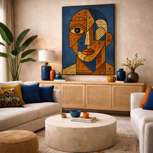 Tableau marocain – Masque Marocain